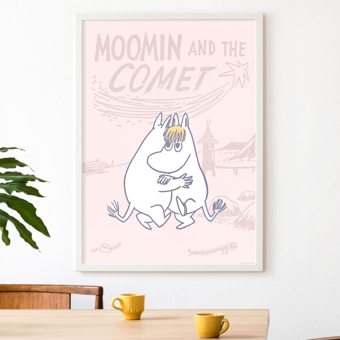 Moomin and the Comet, Moomin Comics Poster