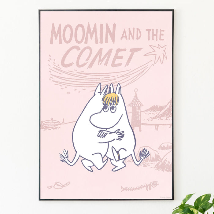 Moomin and the Comet, Moomin Comics Poster