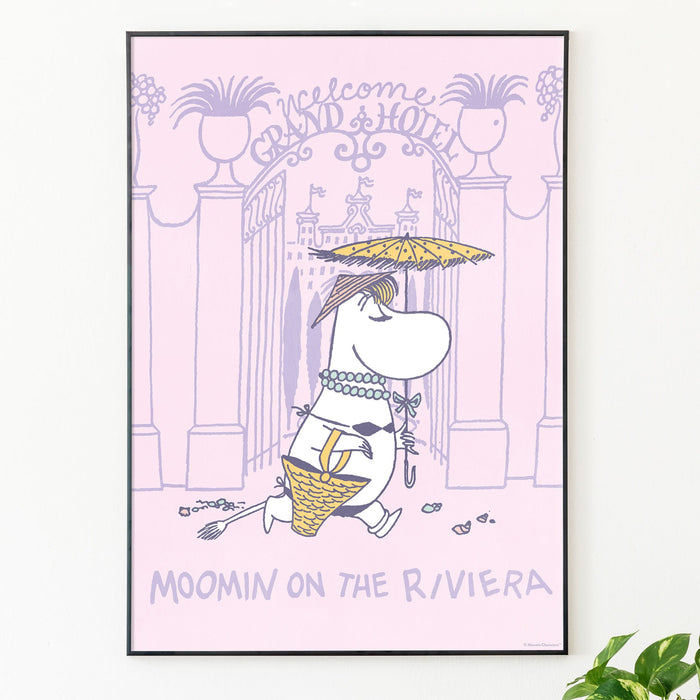 Moomin sur la Riviera, Affiche de Bandes Dessinées Moomin