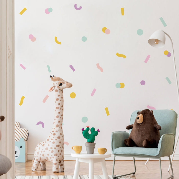 Confetti Wall Stickers - Wallpaper Stickers by Made of Sundays