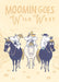 Moomin goes Wild West, Moomin Comics Poster - Posters by Made of Sundays