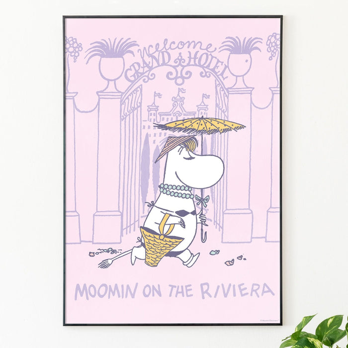 Moomin on the Riviera, Moomin Comics Poster - Posters by Made of Sundays