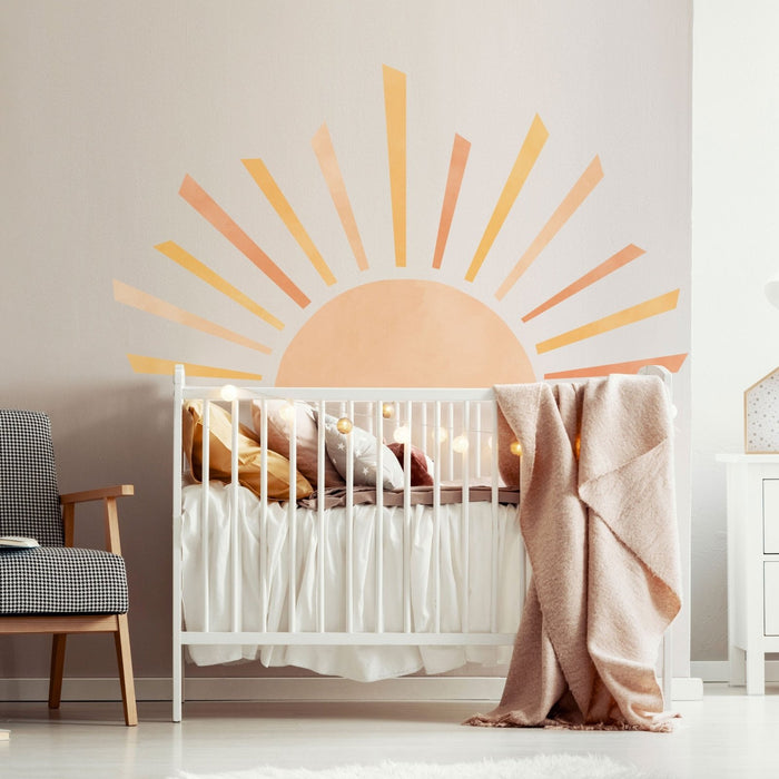 Sticker Demi Soleil Chambre Enfant & Bébé - Babywall